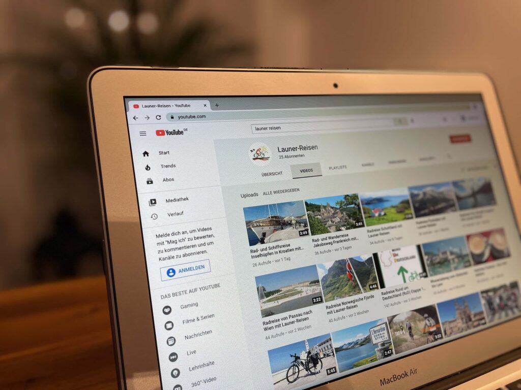 YouTube Chanel Launer-Reisen